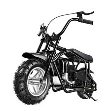 Oryxearth Mini Dirt Bike 18MPH Kids Off-Road 40CC 4‑Stroke Gas Power Pit Bike picture