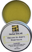 Herbal Salve | Organic St John's Worth Salve | Nettle Balm | 2oz | Lavender picture