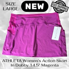 NWT ATHLETA Action Skort In Dobby 14.5
