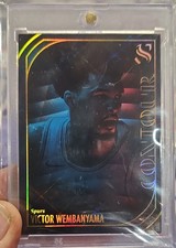 2024/25 Panini Silhouette - Contour Victor Wembanyama #15 Spurs Wicked Awesome🔥 picture
