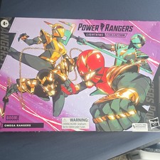 Hasbro Power Rangers Lightning Collection Omega Rangers 4-Pack 1:12 Figures picture