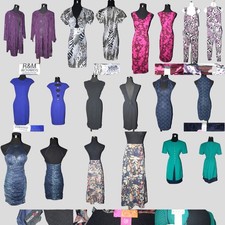 10 Piece Wholesale Vintage 60s 70s 80s 90s y2k Dress and Jumpsuit Clothing Lot picture