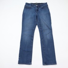 Lee Flex Motion Regular Fit Straight Leg Mid Rise Jeans Womens 29 Blue Denim picture