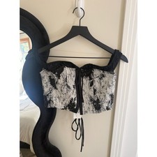 Windsor Floral Corset Bustier Top NWT picture