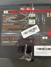 RUIPRO 8K Fiber Optic HDMI 2.1 Cable 15M / 50FT Full Fiber Cable 48Gb picture