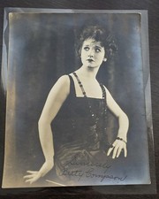 1920's BETTY COMPSON Silent Film Actress/Pioneer Studio Photo With Signature picture