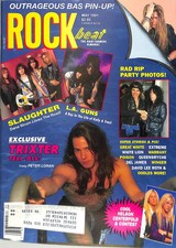 Rockbeat Magazine May 1991 Trixter Slaughter picture