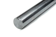 Round Keyed Shaft: 1 1/4 Dia. 1/4 Keyway, 3 ft. Length picture