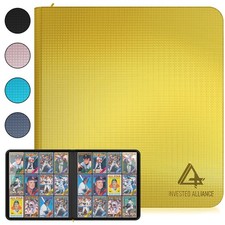 Premium 12 Pocket Sideload Trading Card Binder, 480 Cards for Sports, TCG & MTG. picture