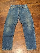 Levi's 550 Relaxed Fit Tapered Leg Jeans W32 L32 Medium Wash Denim picture