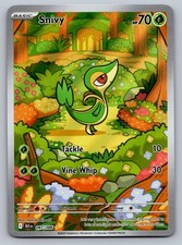 Snivy 087/086 Holo Illustration Rare Black Bolt Pokemon Near Mint picture