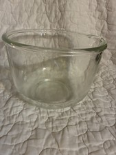 Vintage Sunbeam Mixmaster Glass Mixing Bowl for Stand Mixer w pebbled texture picture