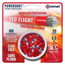 Crosman LF22167 Red Flight .22-Caliber Ultra Heavy Pointed Pellets (100-Count) picture