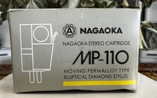 NAGAOKA MP-110 Moving Permalloy Stereo Cartridge, Elliptical Diamond Stylus picture