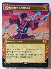 Redirect Lightning - MTG Avatar: The Last Airbender - (Borderless) Alt Art #343 picture