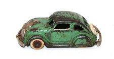 Hubley Cast Iron Chrysler AirflowCoupe  Green 4.5