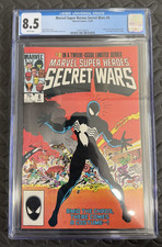 Marvel Secret Wars #8 CGC 8.5 1984 1st Black Suit Spider-Man Venom Origin Key picture