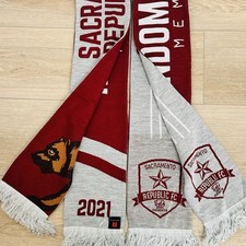 Sacramento Republic FC Indomitable 66” Scarf Football Soccer Club California picture