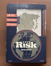RISK Grand Edition Deluxe Wood Board Game - WS Game Company - BRAND NEW-Sealed picture