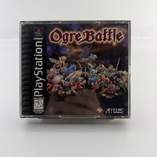 Ogre Battle: Limited Edition (PS1, Playstation) With Map And Stickers *TESTED* picture