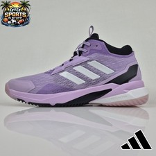 Adidas CRAZYFLIGHT 6 MID Women's Size 8.5 Purple HP7031 picture