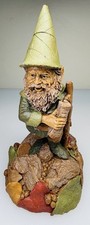 1997 Tom Clark Cairn Studio Robin Gnome #5343 Signed 6” Figurine Sculpture picture