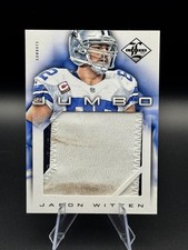 2012 Panini Limited #10 Jason Witten Jumbo Jerseys Prime #/10 Cowboys Game Worn picture
