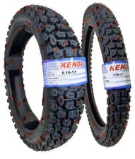 Kenda K270 3.00-21 5.10-17 Front Rear Tires Dual Sport Tire Set DOT KLR650 DR650 picture