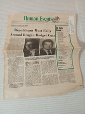 Human Events Republicans Must Rally Around Reagan Budget Cuts October 3 1981 picture