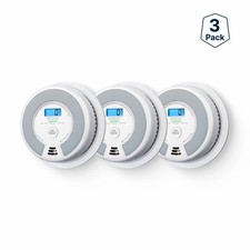 X-SENSE SC07-WX WI-FI COMBINATION SMOKE & CARBON MONOXIDE ALARM - 3 PACK - USED picture