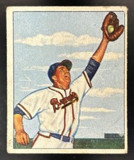 1950 Bowman Willard Marshall #73 Boston Braves VG picture