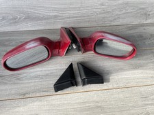 94-01 Acura Integra Coupe 2DR  Side View Mirrors Red Set OEM Tested Covers GSR L picture