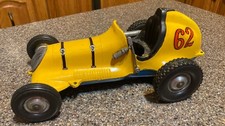 Vintage Roy Cox Thimble Drome Champion  Yellow Tether Car #92  – 1940/50s? picture
