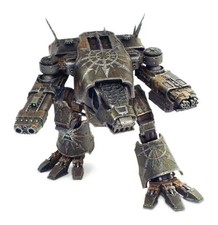Forge World Chaos Warhound Scout Titan + Chaos Plasma Blastgun + Chaos Mega Bolt picture