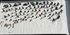 Huge Vintage Dungeons & Dragons Mini's Lot Pewter Ral Partha GM Over 75 Pcs picture