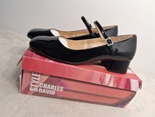 Style Charles David Women's  Zenobia Square Cap Toe Low Heel US SIZE 9.5 M picture