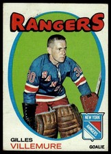 1971-1972 Topps Hockey Giled Villemure #18 picture