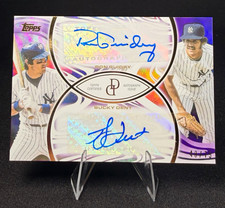 Topps 2026 Dynamic Duals Ron Guidry Bucky Dent #26-A Purple Dual Auto /75 picture