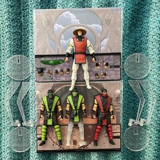 McFarlane Toys Mortal Kombat Klassic P2 Reptile Raiden Ermac Action Figure Lot picture