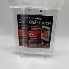 Ultra Pro One-Touch Magnetic Card Holder 35pt Point MINI CARD - Lot of 2 picture
