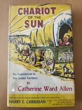 Chariot Of The Sun By Allen/Chrisman  1964 *Signed 1st Edition Dust Jacket Rare picture