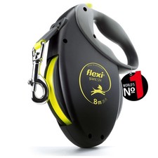 Trixie Flexi Neon Giant Tape Dog Leash (m) (Black/Neon) 4000498023808 picture