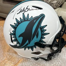 Bob Griese Signed Miami Dolphins NFL Football Helmet BAS Witnessed Autograph picture
