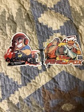 DashieGames Vinyl Stickers Super Rare Dashie Vs Fox & Puhrinormal Activity OOP picture