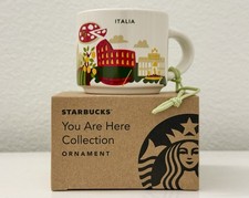 Starbucks “You Are Here Collection”  Italia Coffee Mug ORNAMENT (2oz.) picture