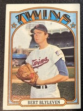 1972 Topps - Bert Blyleven #515 - VGEX picture