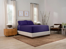 Purple SoftStretch® Sheet Set | Premium Comfort & Breathable Softness picture