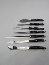 Lot of 7 - Cutco Cutlery Brown  1722, 1723, 1724, 1726, 1727, 1729, & 1768 picture