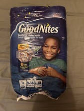 Vintage Rare Goodnites Boy L/XL Bedwetting Nighttime Underwear Skateboard Camo picture