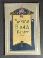 Vintage 1922 Maxine Elliott's Theatre Playbill The Mountain Man Sidney Blackmer picture